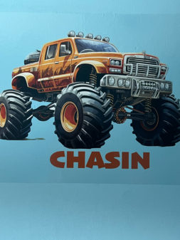 Muur Sticker Monstertruck