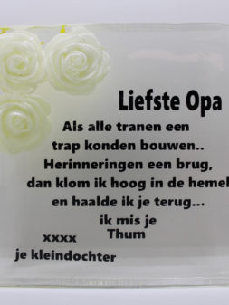 Herinnering Blok Opa
