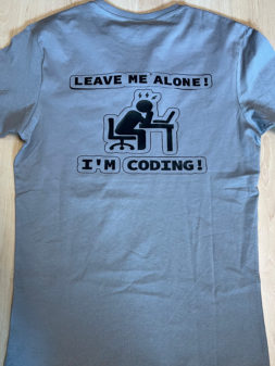 Tshirt i’m coding
