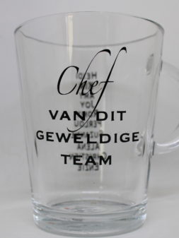 Thee glazen teamleider