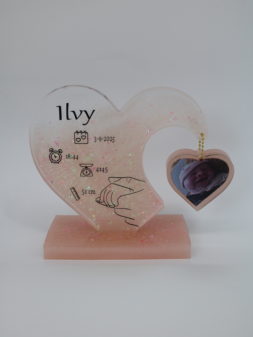 Hangend Hart geboorte