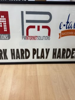 Fotolijst met logo’s