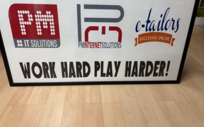 Fotolijst met logo’s