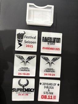 Onderzetters festival wit